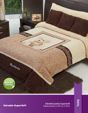 Teddy - Edredón Jumbo Sobrecamero