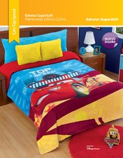 Cars Speed - Edredón Jumbo Matrimonial