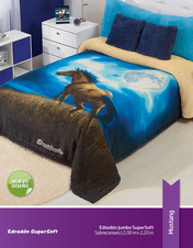 Mustang - Edredón Jumbo Sobrecamero