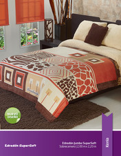 Kenia - Edredón Jumbo Sobrecamero