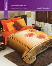 Oviedo - Edredón Jumbo Sobrecamero