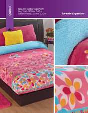 Québec - Edredón Jumbo Sobrecamero