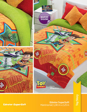 Toy Story - Edredón Jumbo Matrimonial