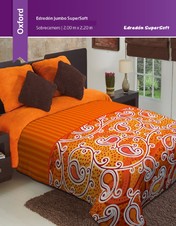 Oxford - Edredón Jumbo Sobrecamero