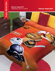 Angry Birds Star - Edredón Jumbo Individual