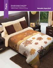 Paris - Edredón Jumbo Sobrecamero