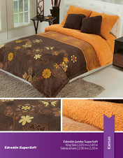 Kansas - Edredón Jumbo Sobrecamero