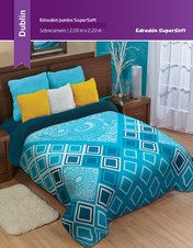 Dublin - Edredón Jumbo Sobrecamero
