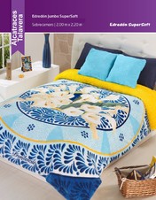 Alcatraces Talavera - Edredón Jumbo Sobrecamero