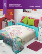 Lotto - Edredón Jumbo Sobrecamero