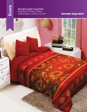 Evora - Edredón Jumbo Sobrecamero