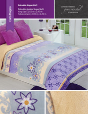 Carlo Magno - Edredón Jumbo Sobrecamero